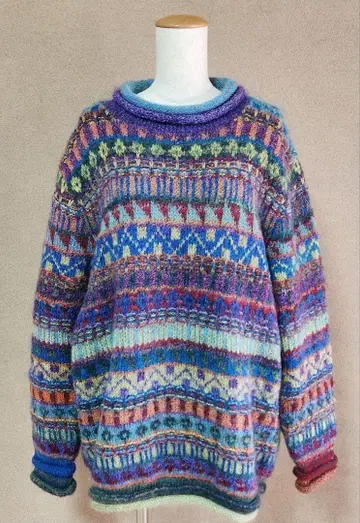 [ 보증 포함 ] 에센스. 손뜨개질 핸드메이드 니트 남녀 공용