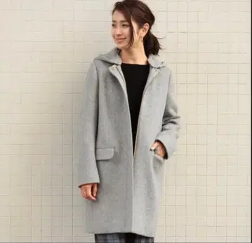 beauty&youth 후드 부착 2way 코트