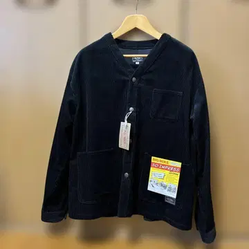 별주 코듀로이 크림슨 엔지니어 자켓