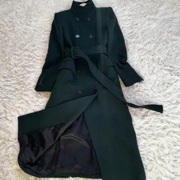 ZARA 롱 코트 MANTECO 스탠드 카라 벨트 포함 M~L 상당