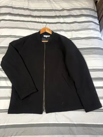 유나이티드 애로우즈 노카라 자켓 블랙 L 남성용 블루종