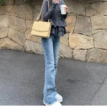 새상품급 moussy MVS FLARE 데님 size 26인치