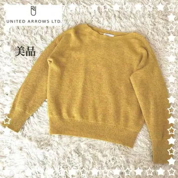 UNITED ARROWS LTD. 머스타드 니트 클리닝 완료