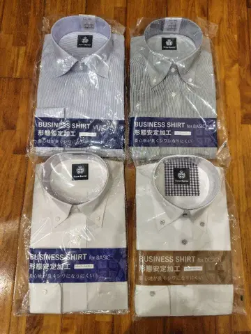 남성용 긴팔 Y셔츠 비즈니스 셔츠 사이즈 L