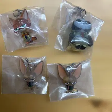 주토피아 표식 액세서리 4개 세트