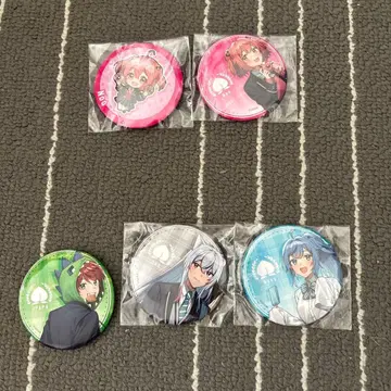 컬러풀 피치 캔뱃지 훼미리마트 5종류