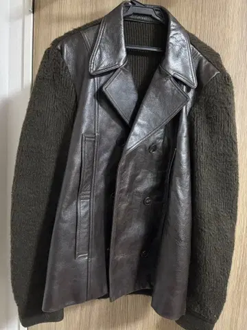 미사용 새상품급 NUMBER (N)INE 더블 브레스트 자켓 사이즈 3