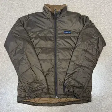 Patagonia 브라운 다운 자켓 퍼프 자켓 남성용 XS