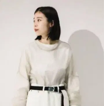 CITYSHOP 모헤어 니트 라이트 그레이