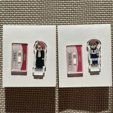 은혼 지로리 미니 아크릴 스탠드 카무이 카구라 세트