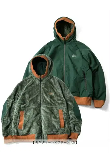 새상품 리버서블 보아 x 립스탑 후드 자켓 보아 아우터