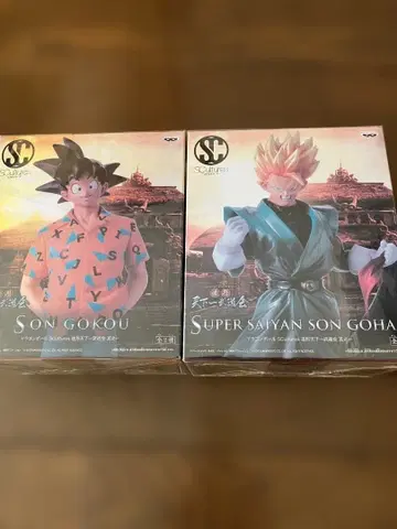 드래곤볼 SCultures 피규어 세트