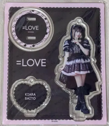 이코럽 사이토 쥬라 블랙 의상 아크릴 스탠드