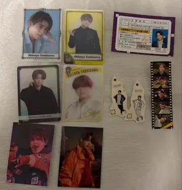 TravisJapan 요시자와 시즈야 트레이딩 카드 스티커 세트