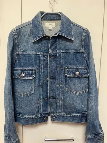 [ HYKE ] 블루 데님 자켓 *사이즈 1