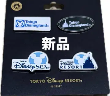 [새상품] 도쿄 디즈니 리조트 로고 핀 배지