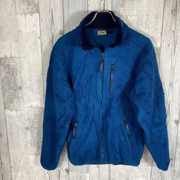 L.L.Bean 플리스 자켓 네이비 남성용 L 따뜻한 스테디셀러