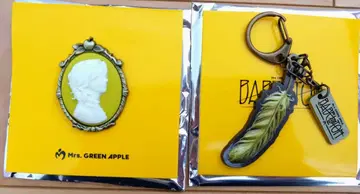 Mrs.GREEN APPLE 바벨 카메오 핀즈 키링