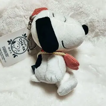 스누피 찻집 봉제 인형 키링 가루이자와 한정품