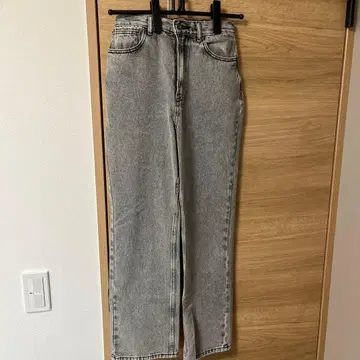 렙심 그레이 데님 팬츠 S