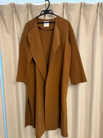 Spick&Span 비버 폴드 라펠 코트