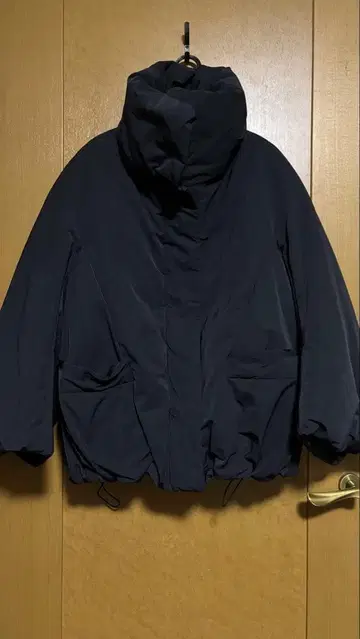 UNIQLO 유니클로 +J 하이브리드 다운 자켓 새상품급 블랙 XL