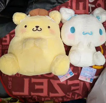 산리오 마루마루오미미 BIG 봉제 인형 폼폼푸딩 시나모롤