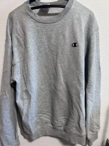 챔피온 그레이 스웨트 셔츠 L