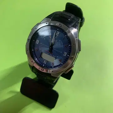 CASIO WAVE CAPTOR WVA-470 전파 솔라 손목시계