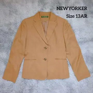 NEWYORKER 뉴요커 테일러드 자켓 카멜 13AR