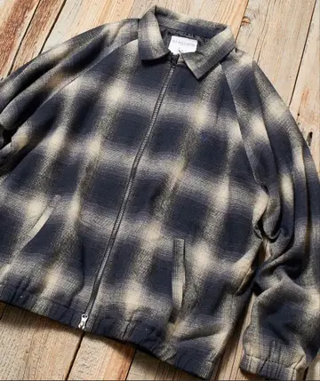 POLO 지퍼 블루종