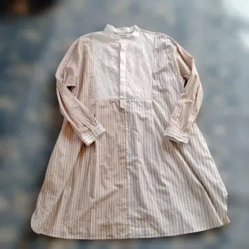 SUPER HAKKA 스트라이프 셔츠 원피스