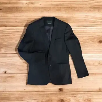 ZARA 블랙 테일러드 자켓 싱글 버튼