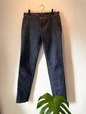 D/him 데님 슬랙스_슬림