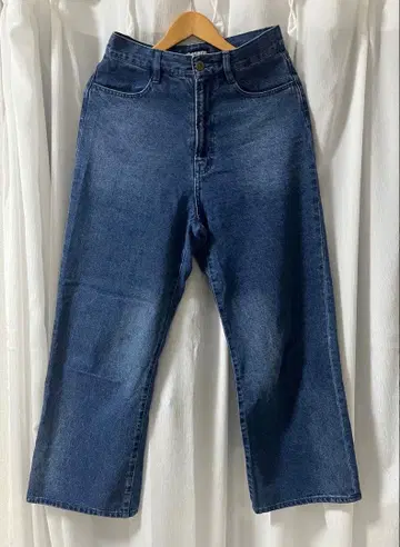 [ shesame ] 데님 와이드 팬츠