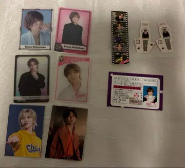 TravisJapan 시치고산 나카무라 류야 트레이딩 카드 스티커 세트