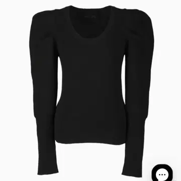 bibiy. EFFIE PUFF KNIT 블랙 니트 미사용 새상품