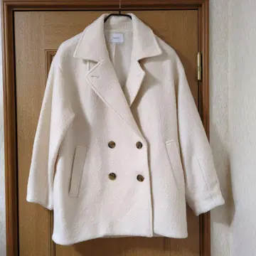 [ 택 포함 새상품 ] 파르클로젯 DISCOAT 부클레 미들 코트