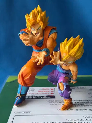 드래곤볼 제일복권 손오공&손오반 부자 카메하메하 A상 피규어