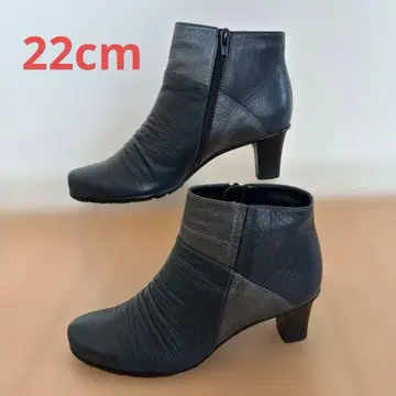 madras 마드라스 숏부츠 사이드 지퍼 가죽 22cm