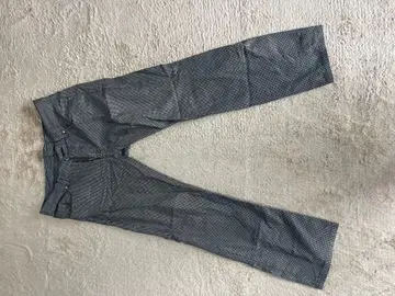 남성용 비기 Radness 체크 무늬 치노 팬츠 XL 사이즈 그레이