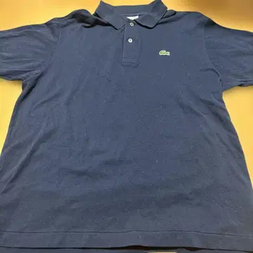LACOSTE 네이비 피케 셔츠 US-XL