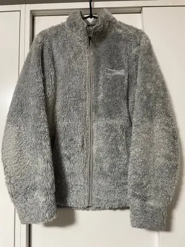 Champion 플리스 자켓 L 사이즈 그레이