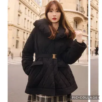 [새상품급] Madison Quilted Short Coat S