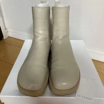 LE TALON GRISE 오블리크 사이드 고어 부츠 M