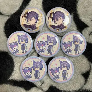 코야나기 로우 Dytica 니지산지 산리오 캔뱃지