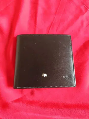 MONTBLANC 접이식 지갑 블랙 (KT 각인 포함)