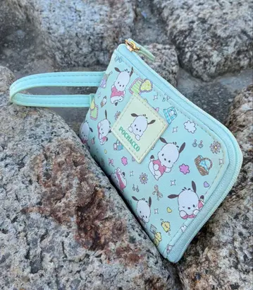 포차코 낚시릴 달린 키&패스 파우치