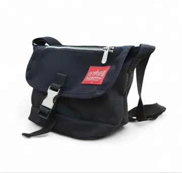 맨해튼 포티지 메신저 숄더백 블랙