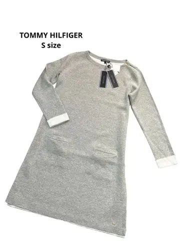 TOMMY HILFIGER 라이트 그레이 원피스 S 사이즈